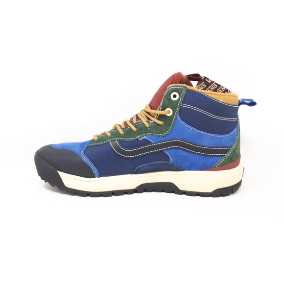 Vans Ultrarange Exo Hi MTE Multi Blue Red Green Hiking Shoe Sneaker Boot Mens US - Picture 2 of 11